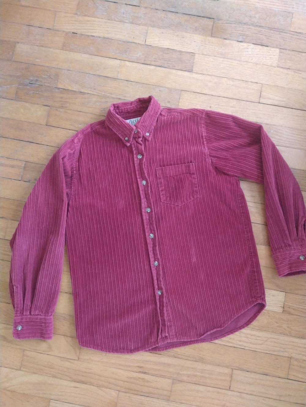 Vintage Corduroy Button Up